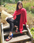 Luna Mohair Split Wrap