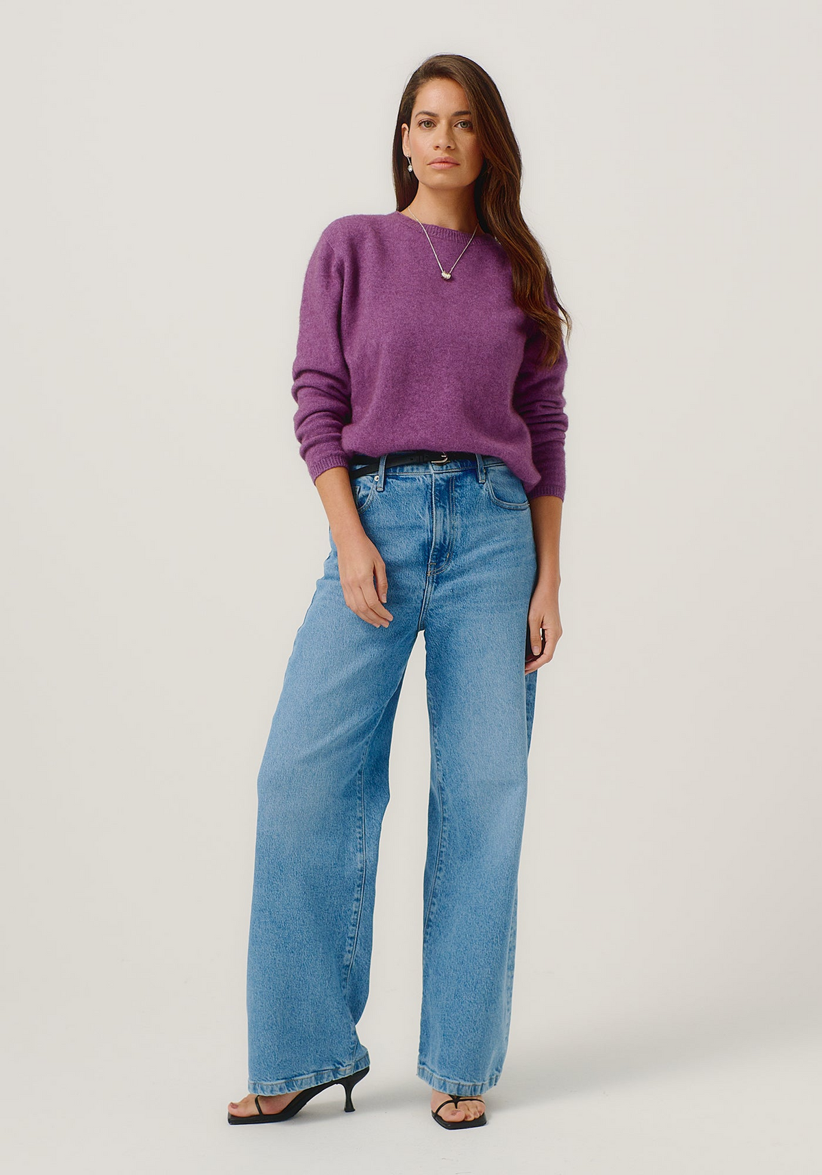 Merinomink Ladies Possum Merino Mia Crew