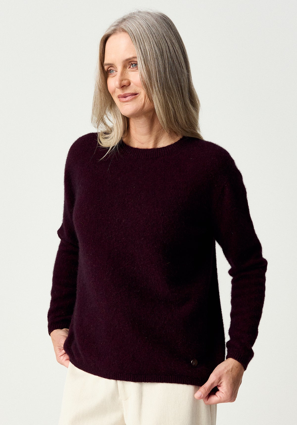 Merinomink Ladies Possum Merino Mia Crew