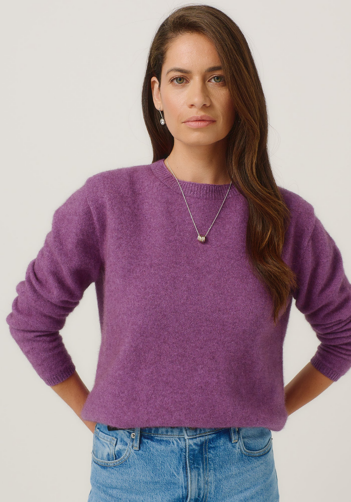 Merinomink Ladies Possum Merino Mia Crew