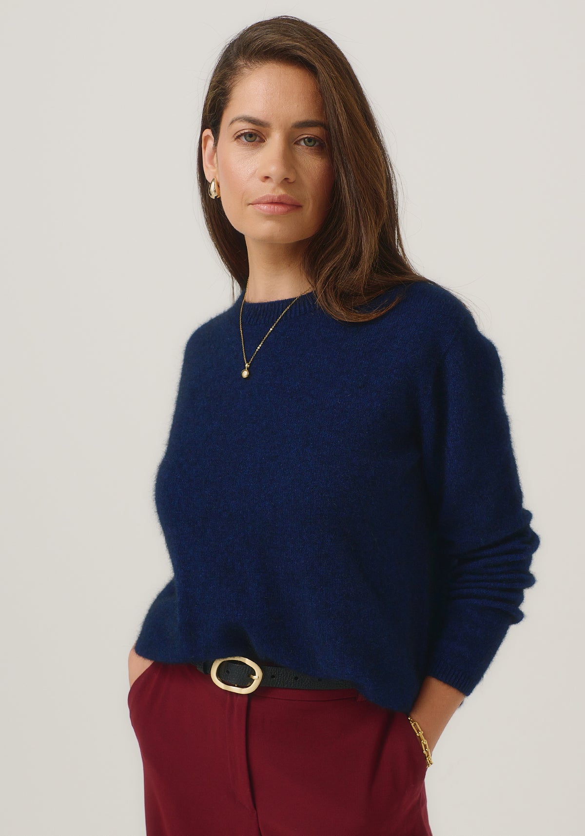 Merinomink Ladies Possum Merino Mia Crew