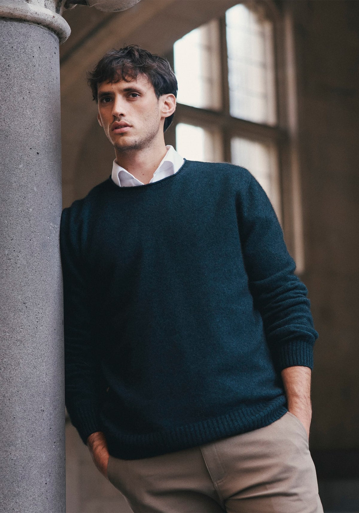 Merinomink Men's Classic Possum Merino Crew