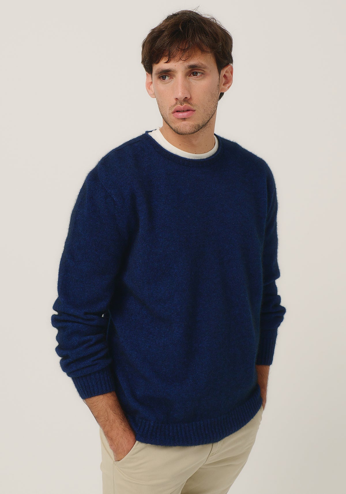 Merinomink Men's Classic Possum Merino Crew