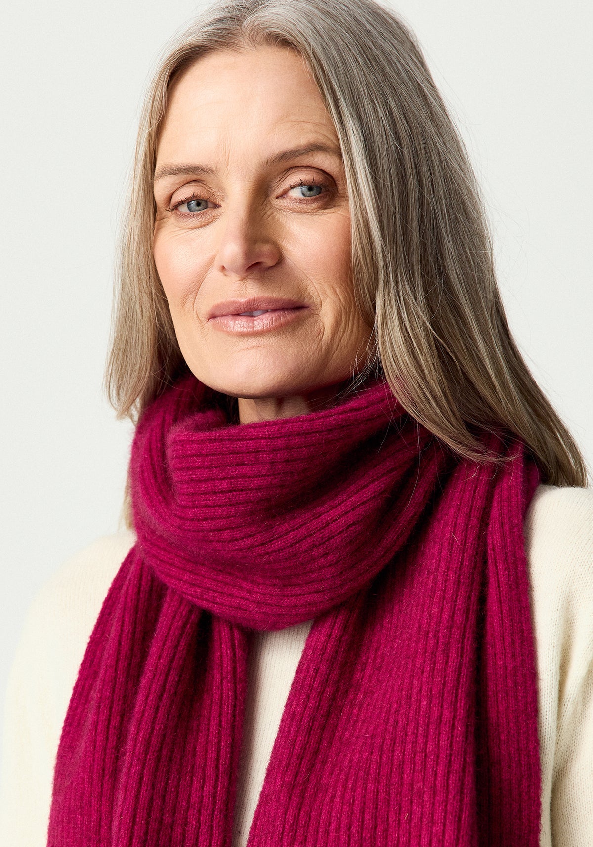 Merinomink Possum Ribbed Scarf