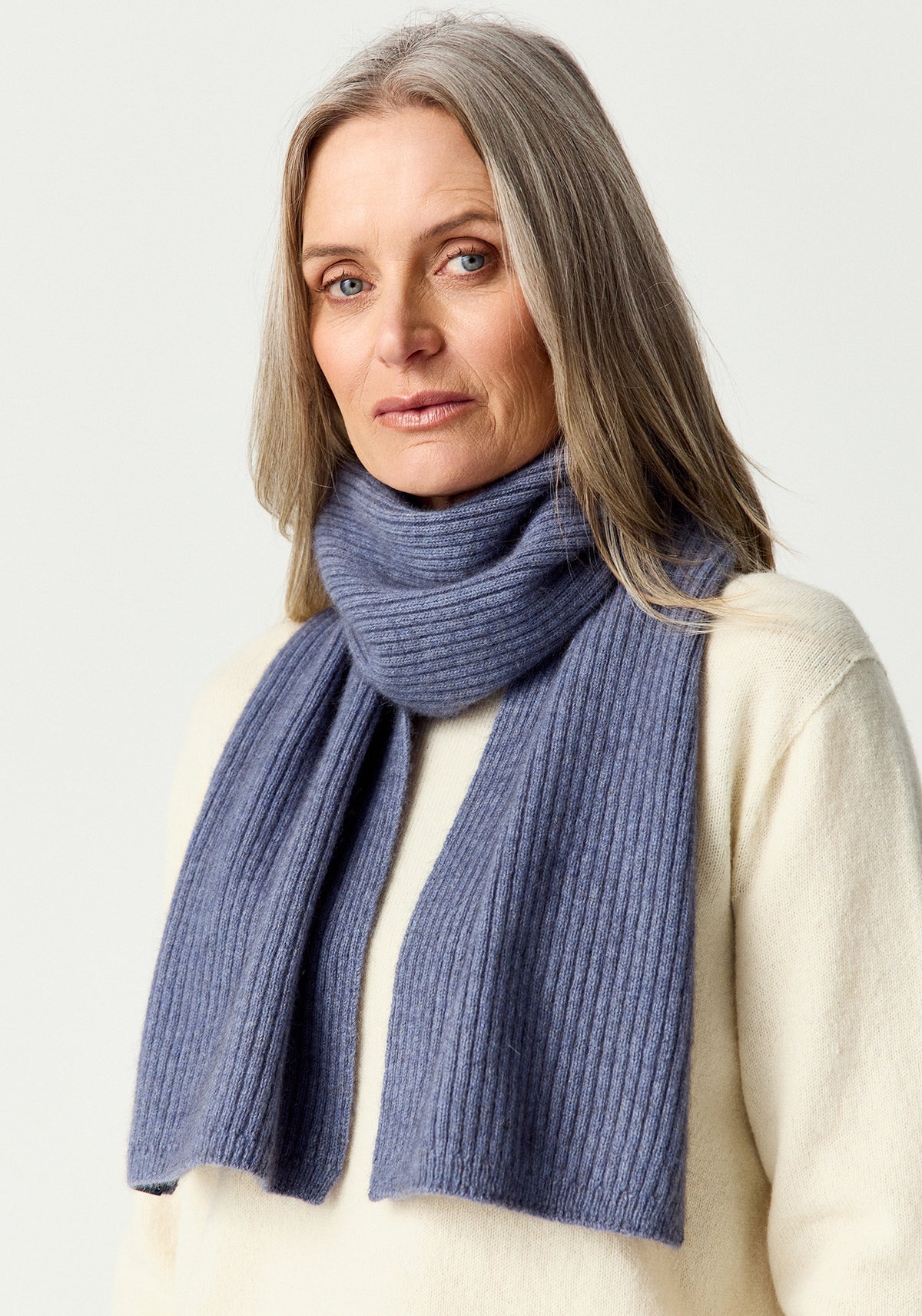 Merinomink Possum Ribbed Scarf