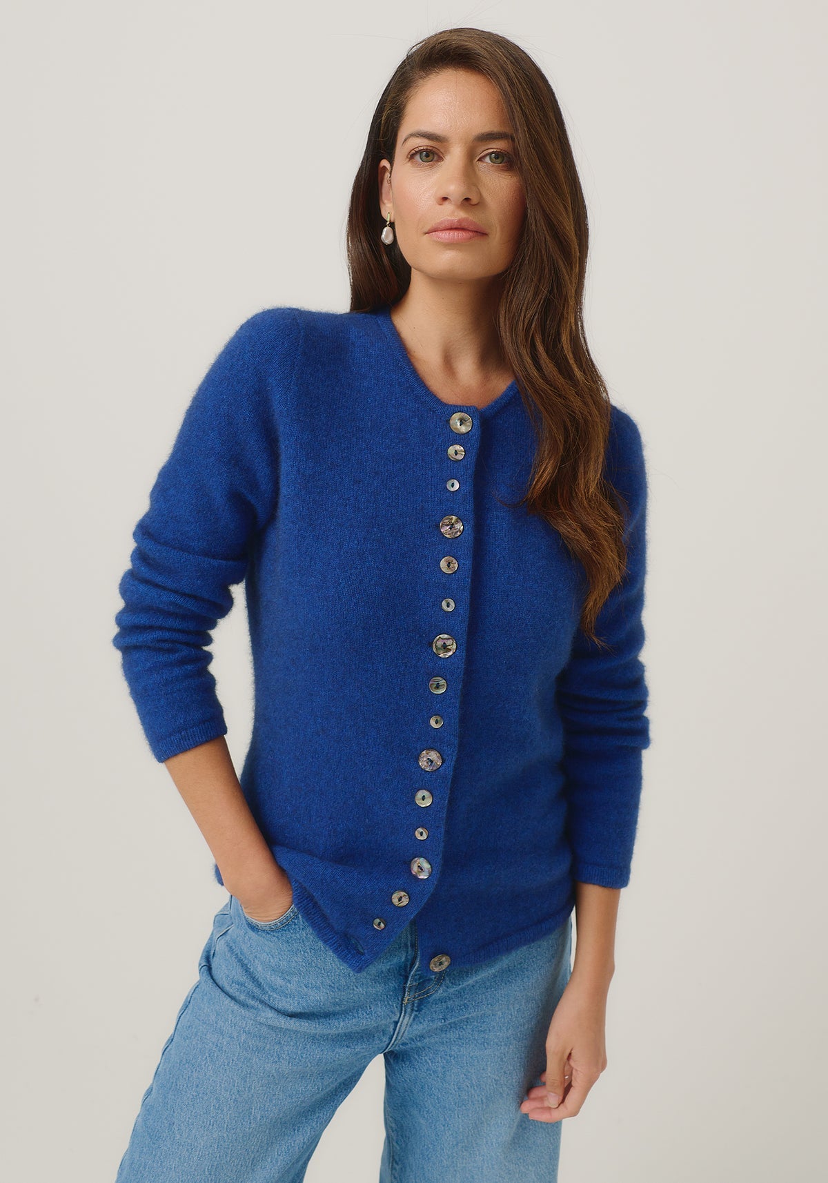 Merinomink Shell Merino Possum Cardi