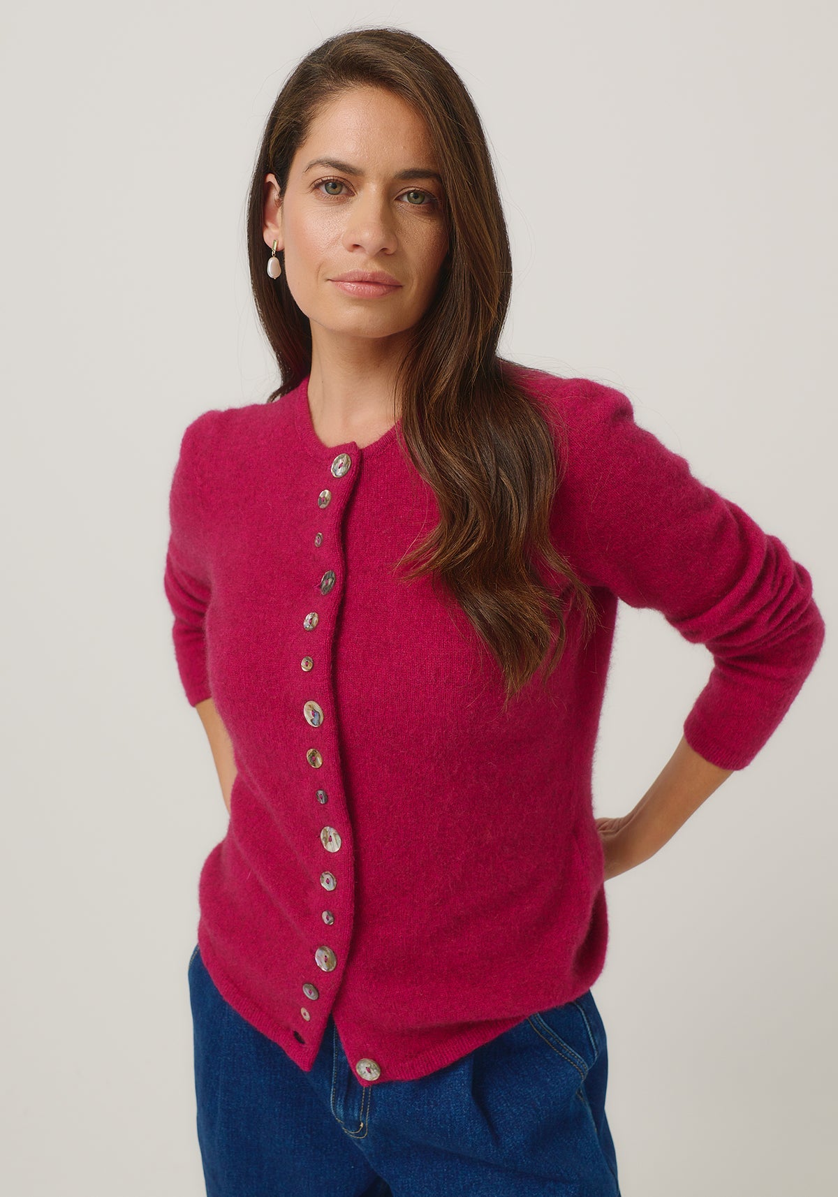 Merinomink Shell Merino Possum Cardi