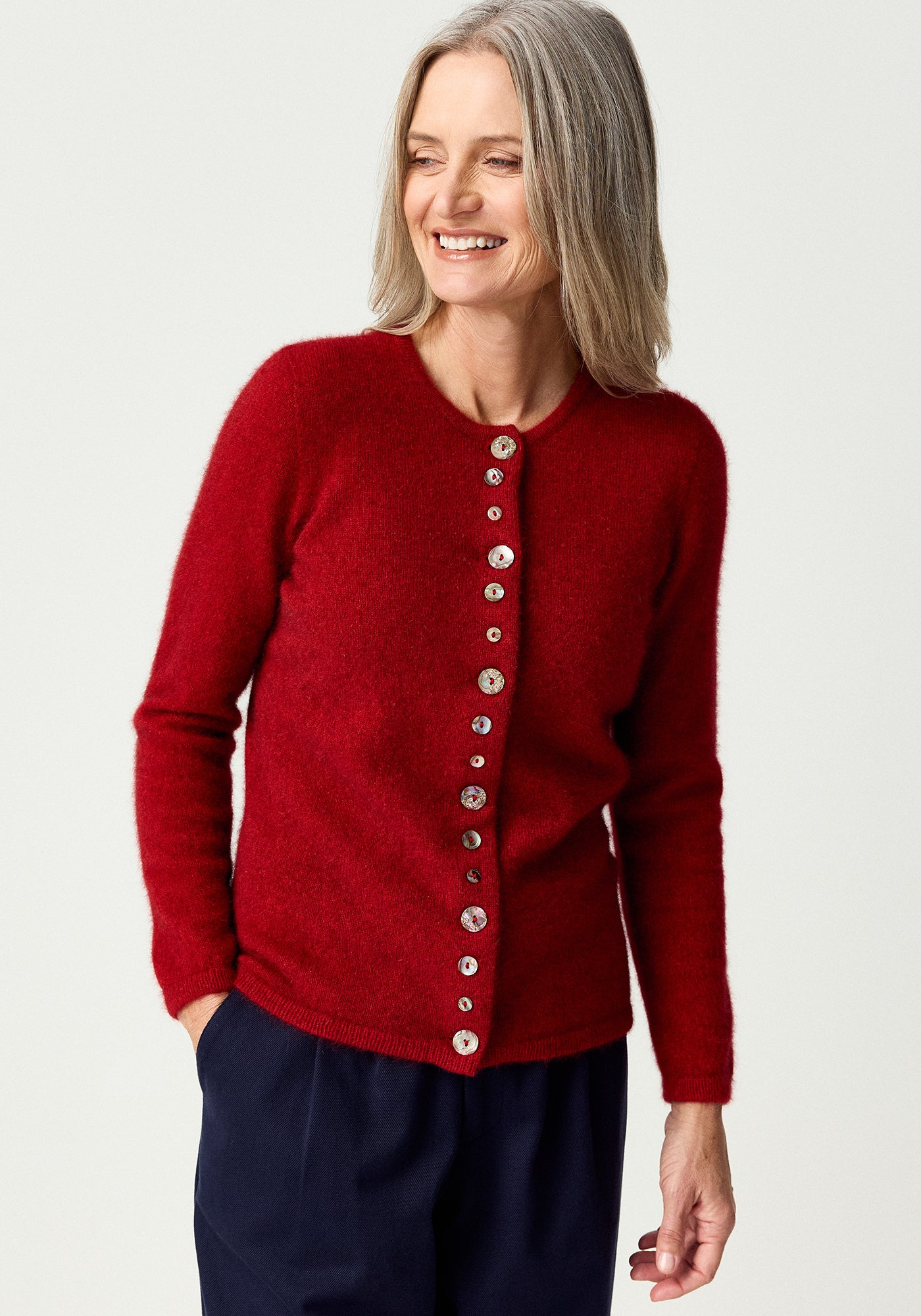 Merinomink Shell Merino Possum Cardi