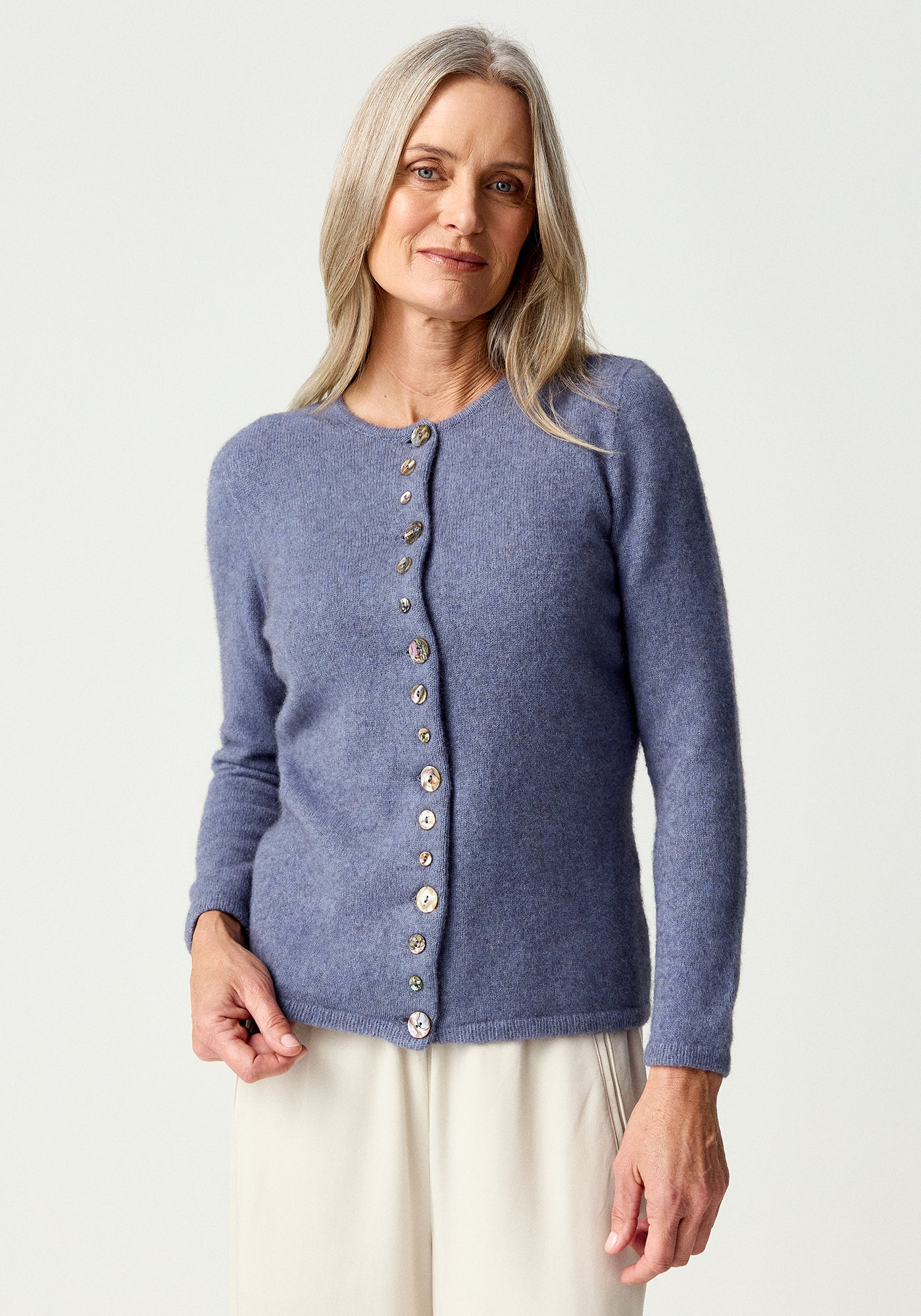 Merinomink Shell Merino Possum Cardi