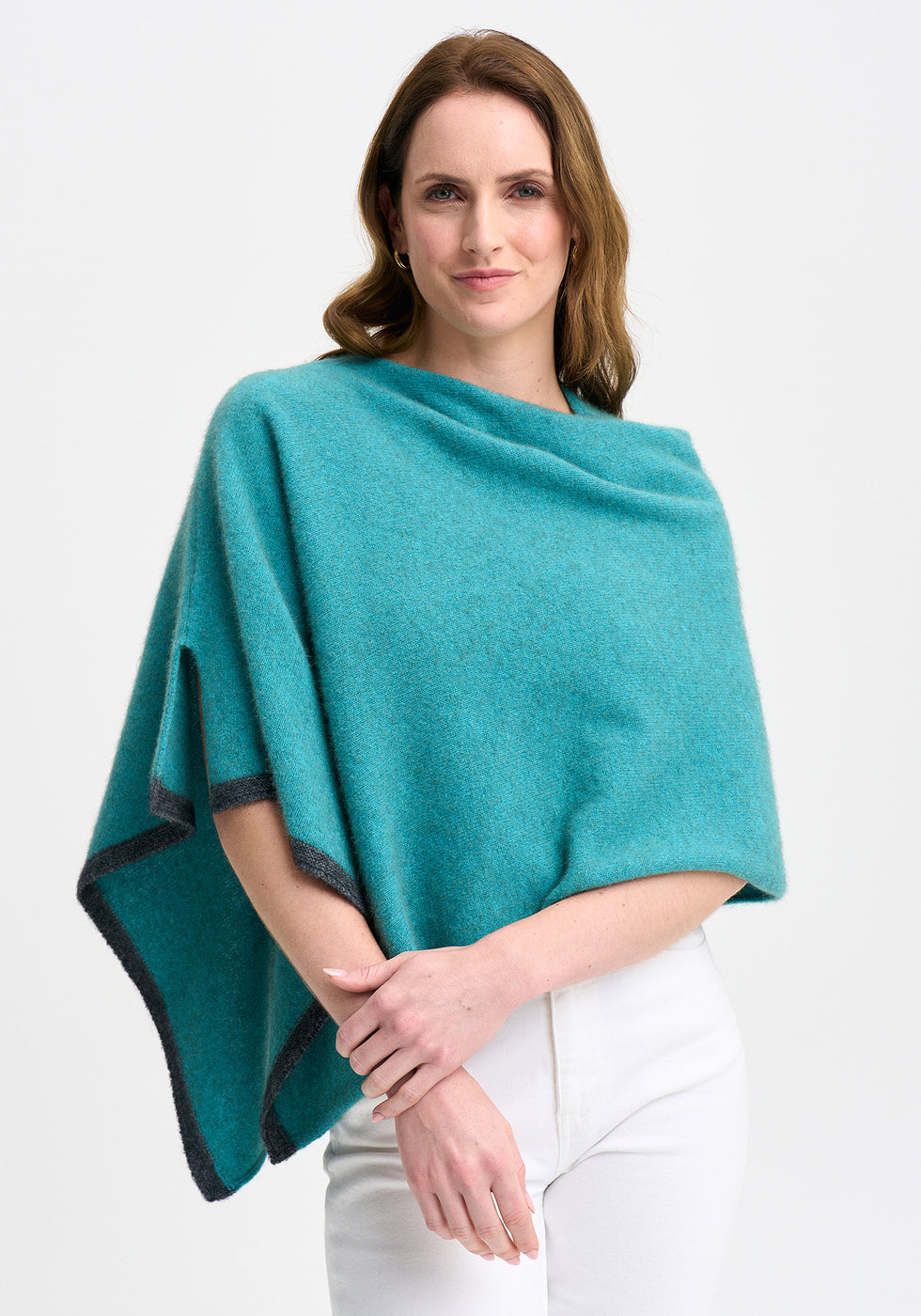 Merinomink Two Tone Possum Poncho