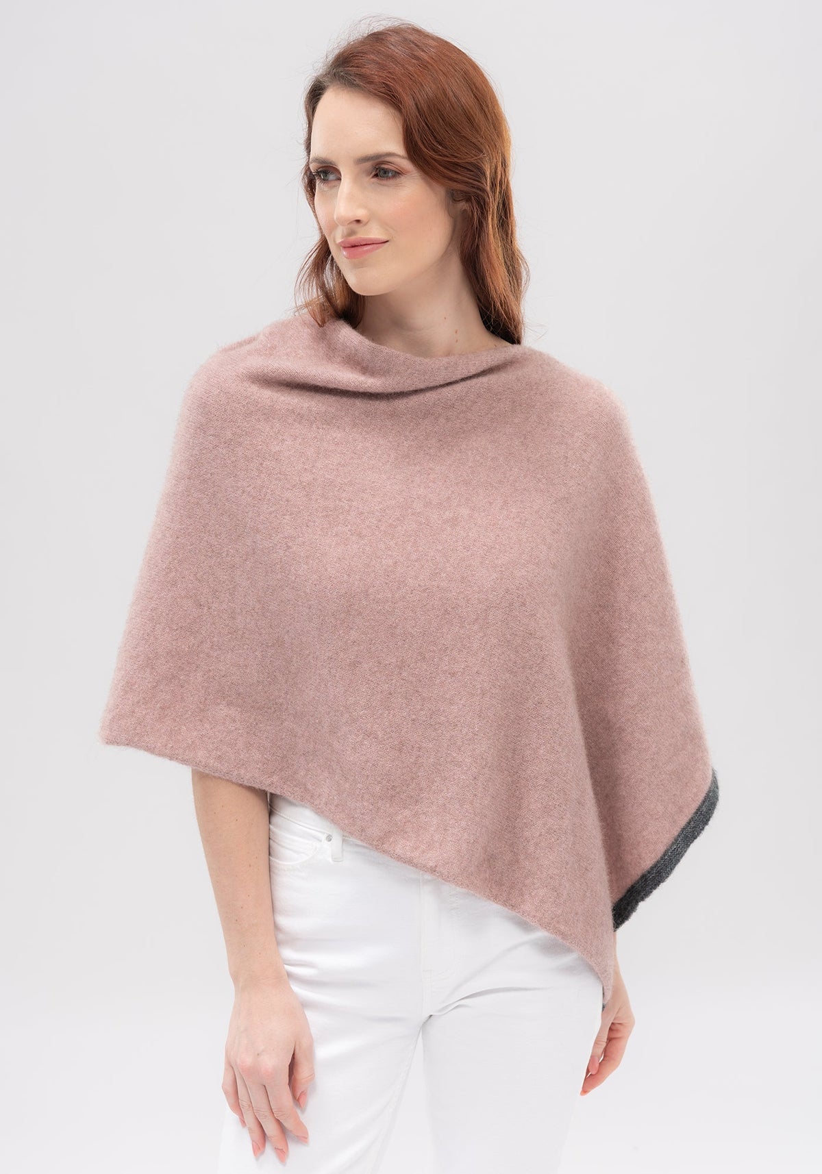 Merinomink Two Tone Possum Poncho