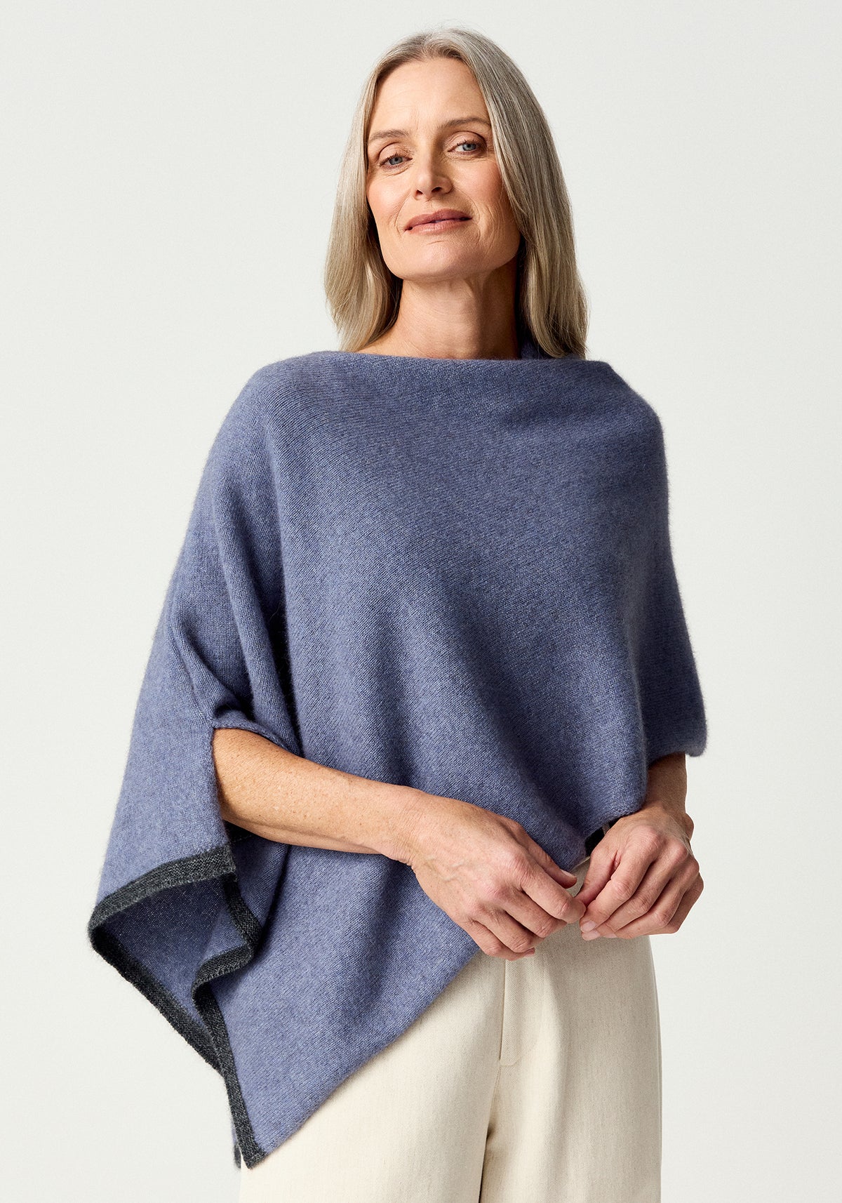 Merinomink Two Tone Possum Poncho