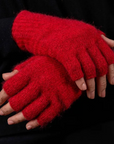 Koru Possum Merino Fingerless Gloves