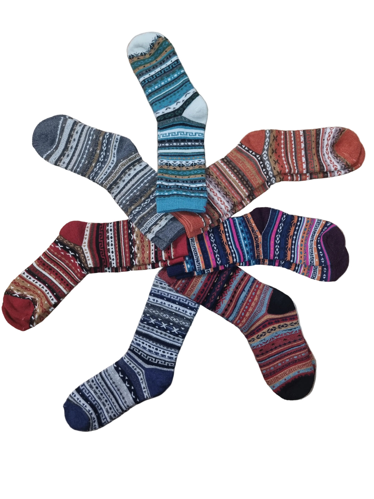 Sockrateez Peruvian Alpaca Striped Socks