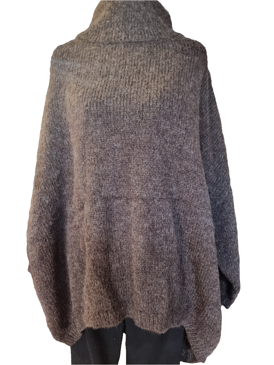 Little Alpaca Oversized Slouchy Alpaca Nest Jumper
