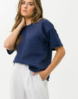 Brax Ladies Candice Linen Tee