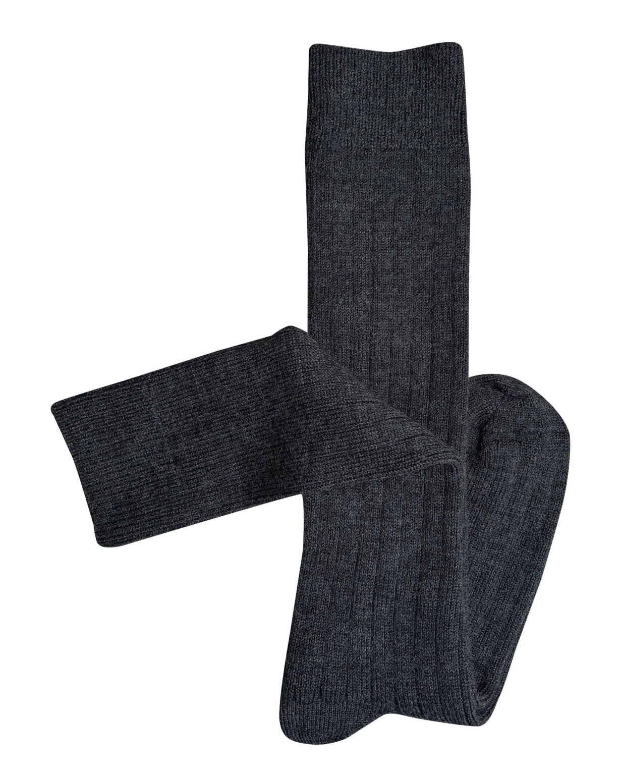 Tightology Long Merino Wool Ribbed Socks