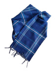 Dalcielo Striped/Check Alpaca Scarf