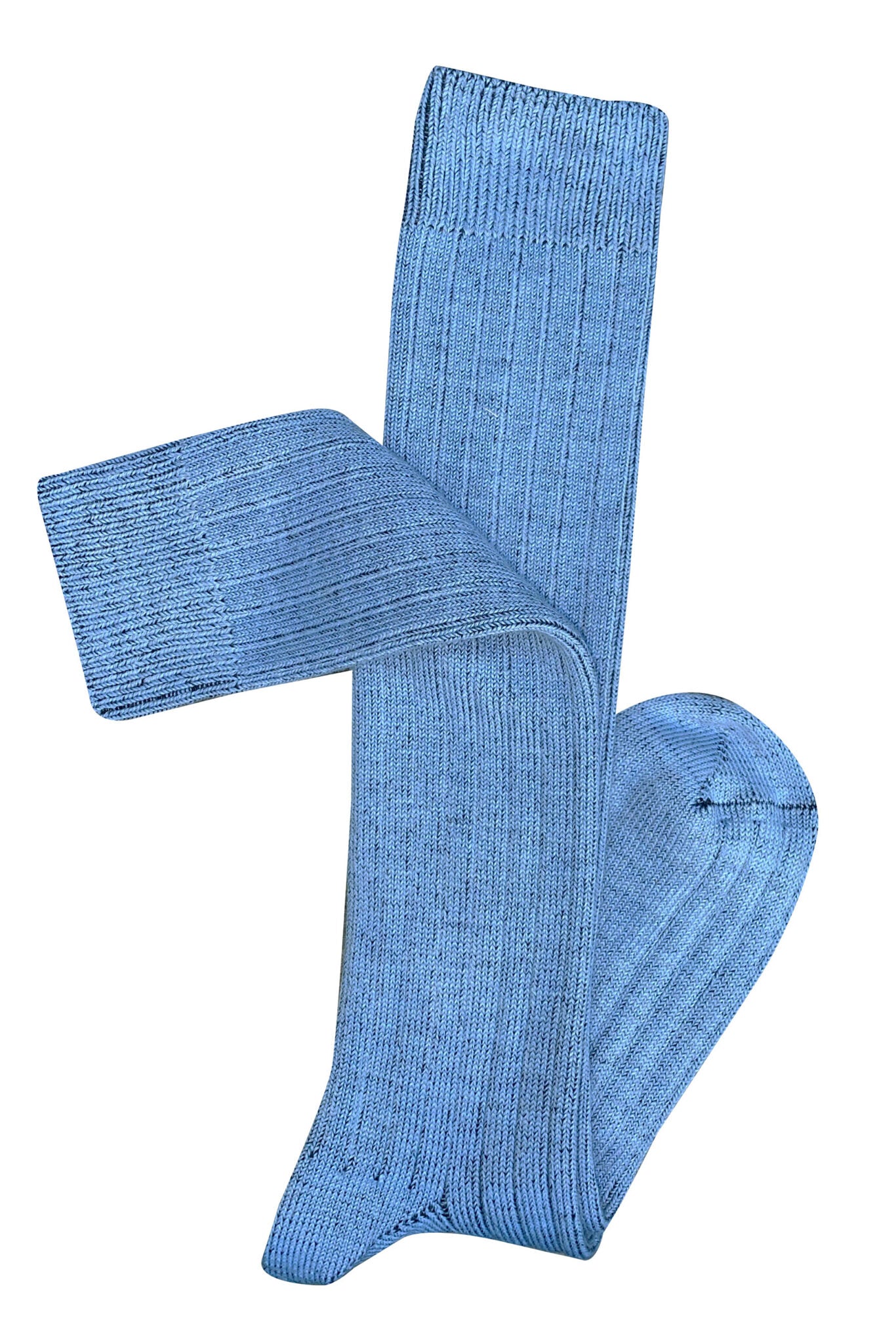 Tightology Long Merino Wool Ribbed Socks
