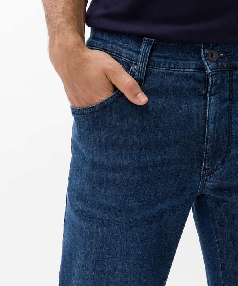 Brax Men's Style Cadiz Ultralight Denim Stright Fit Jeans