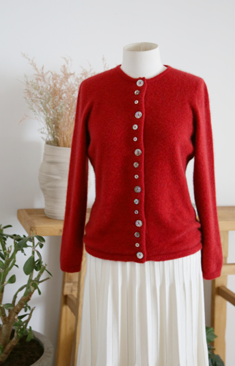 Merinomink Shell Merino Possum Cardi