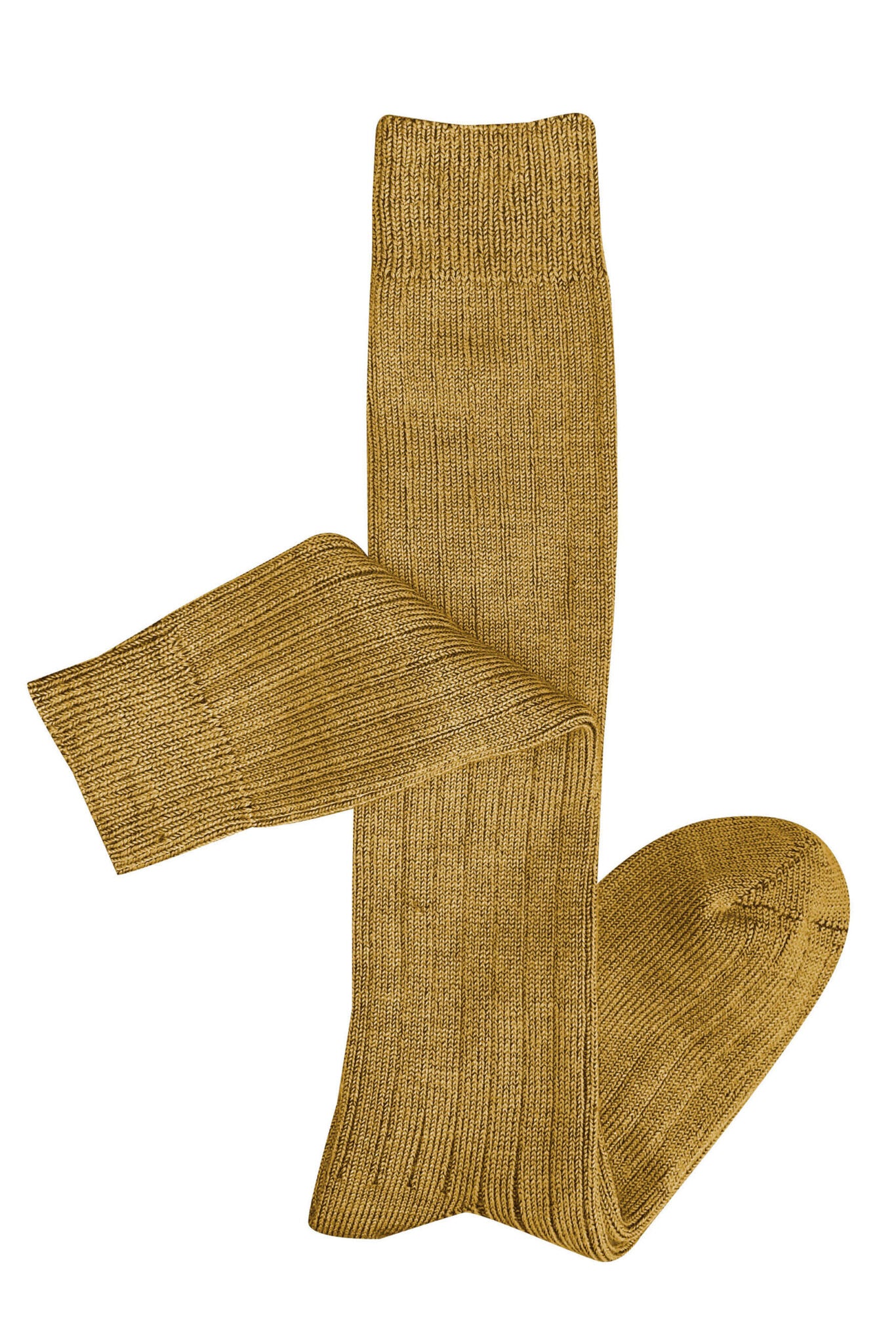 Tightology Long Merino Wool Ribbed Socks