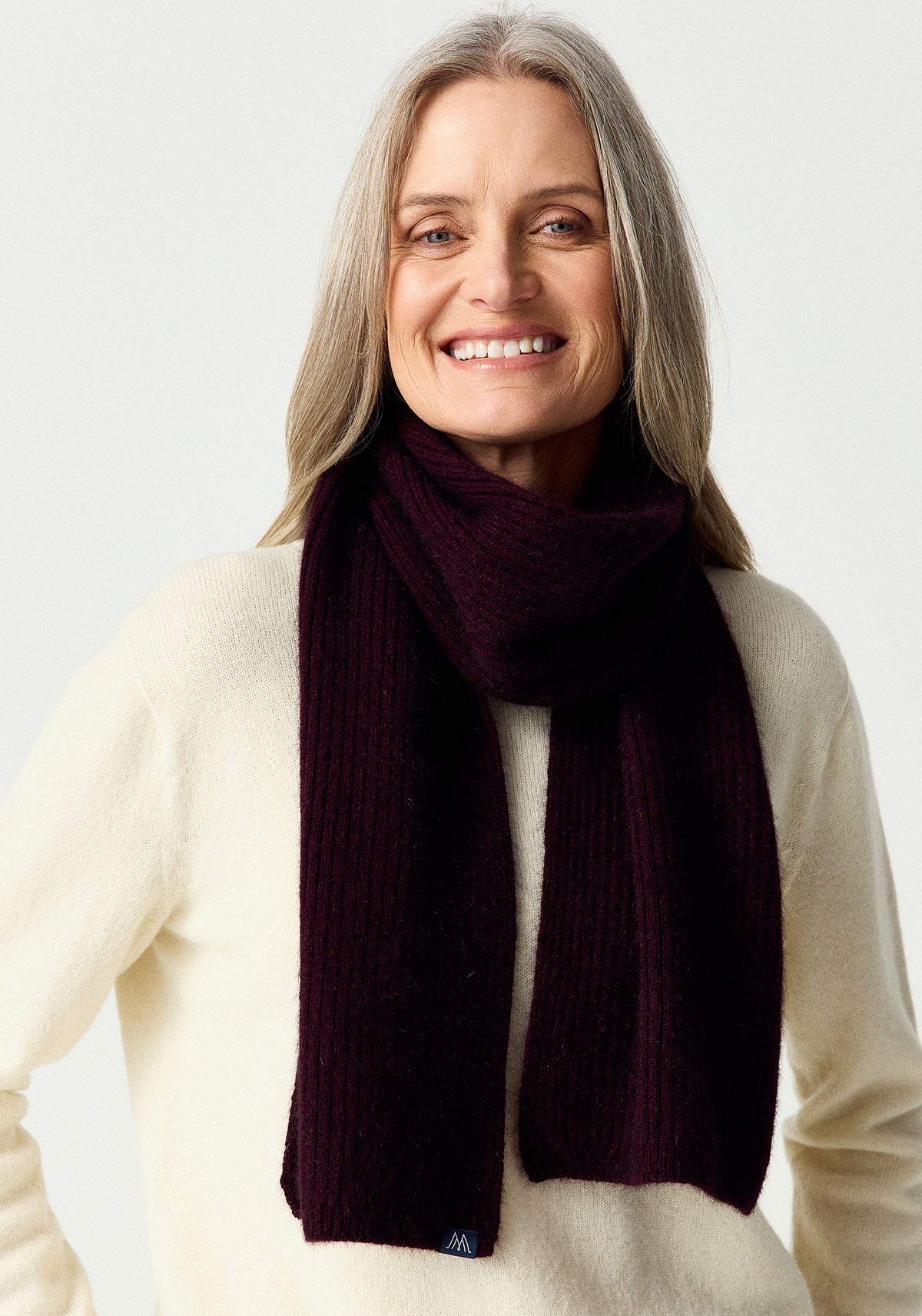 Merinomink Possum Ribbed Scarf