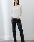 Mia Fratino Classic Cashmere Crew