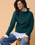 Noble Wilde Moss Stitch Cowl