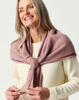 Merinomink Stripe Kerchief Possum Merino