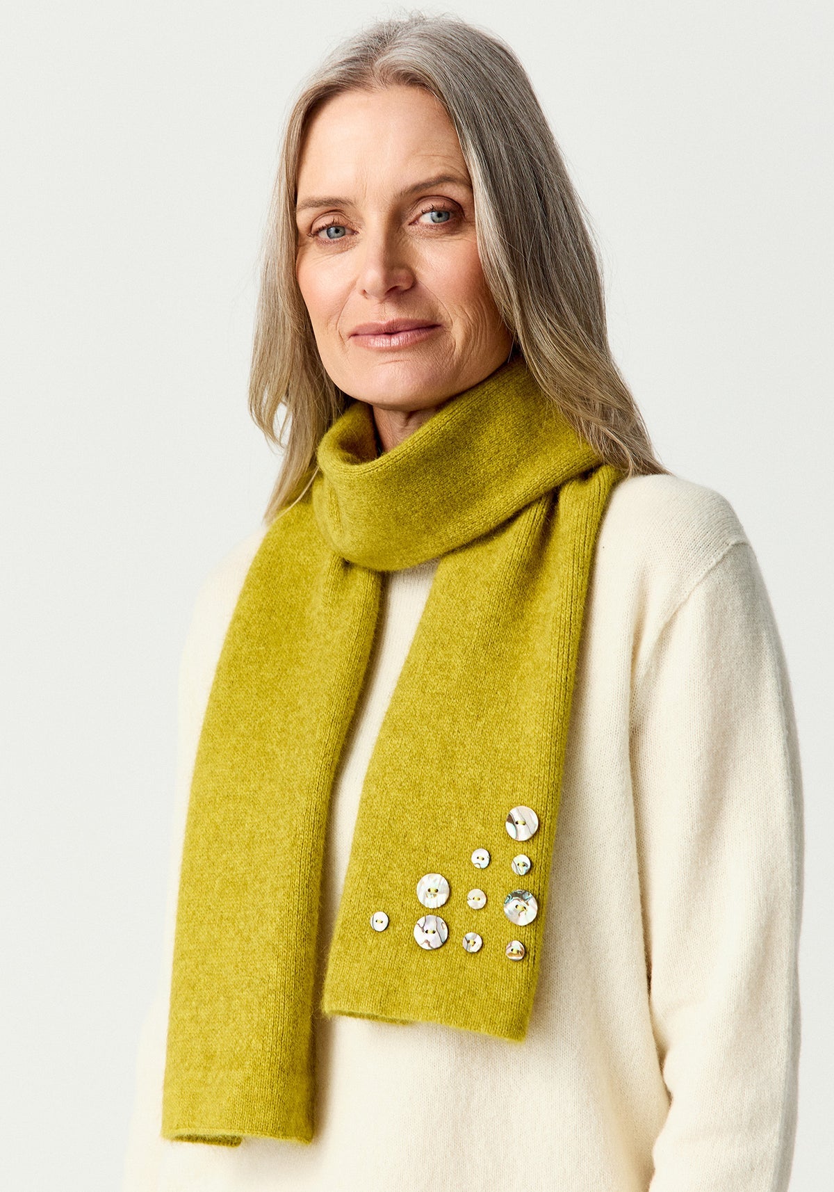 Merinomink Shell Possum Merino Scarf