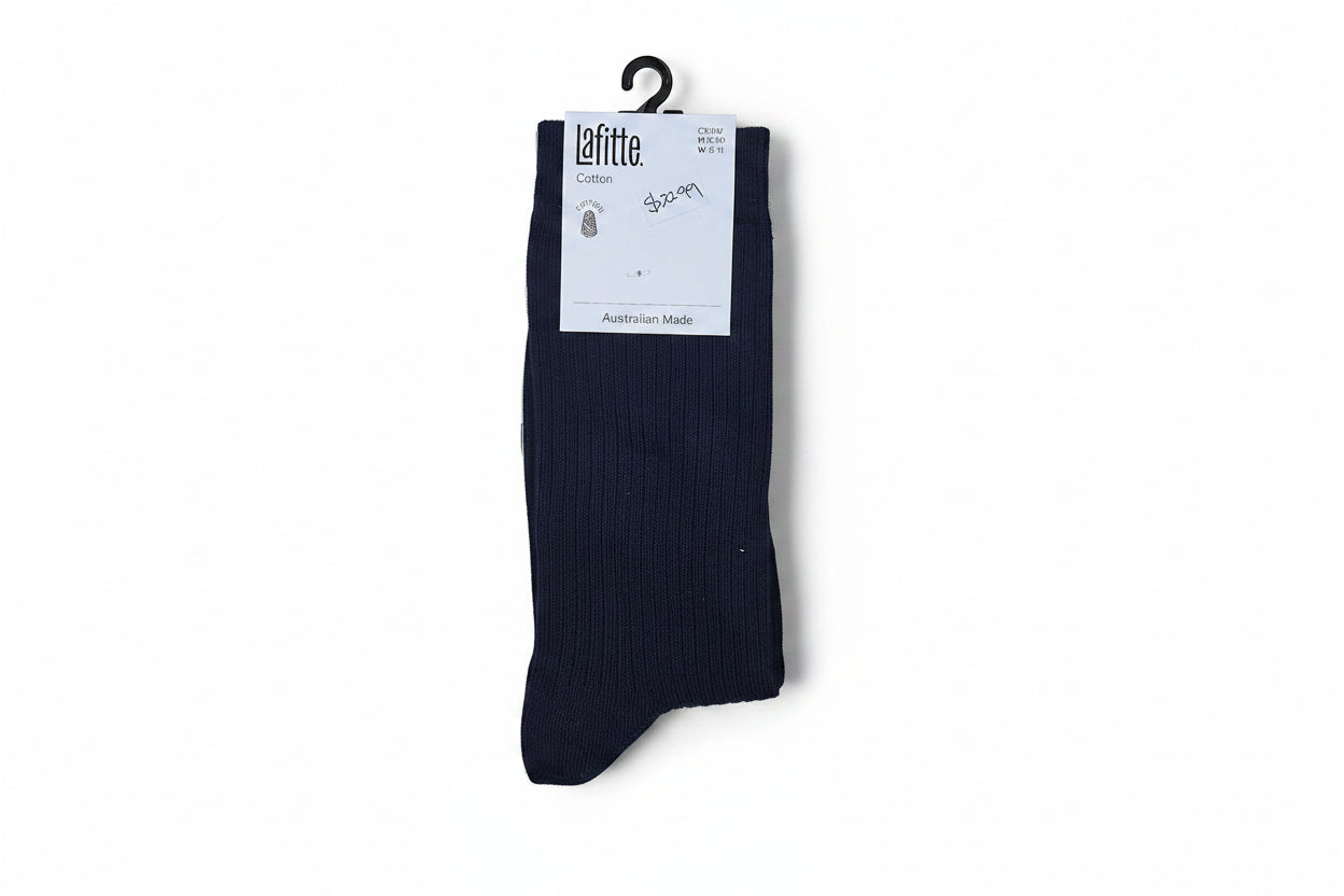 Lafitte Cotton Ribbed Socks