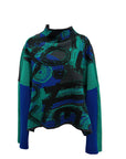 Fool Graffiti Wool Knit Sweater