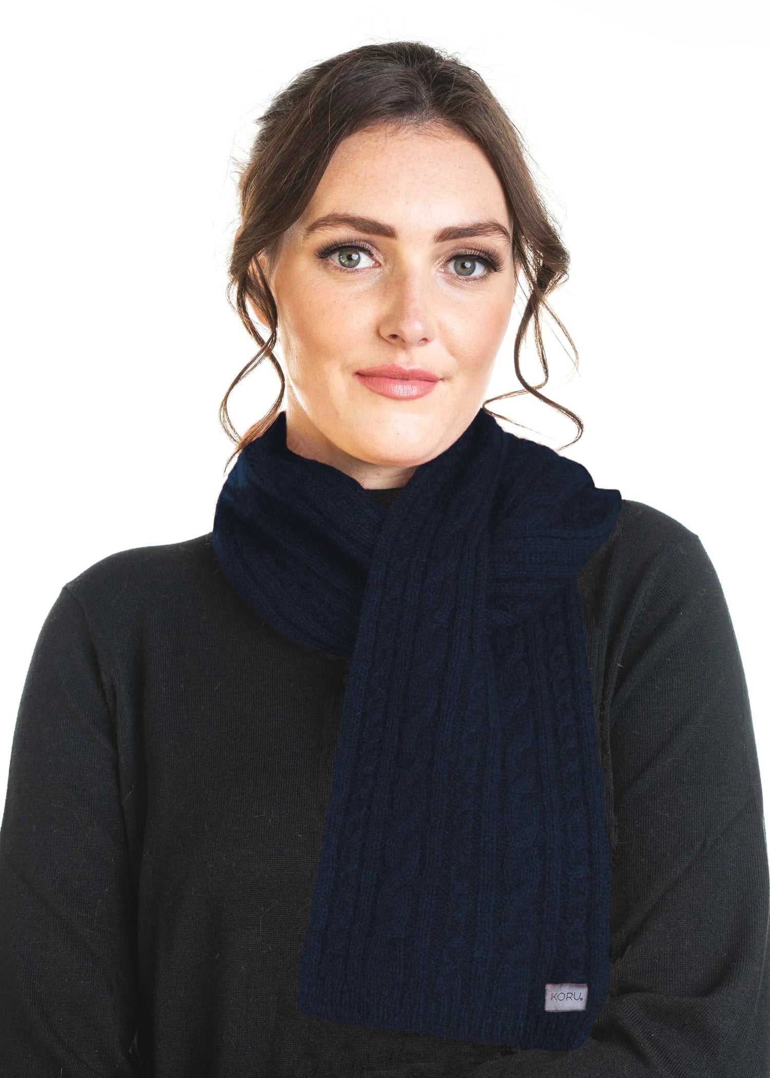 Koru Cable Possum Scarf