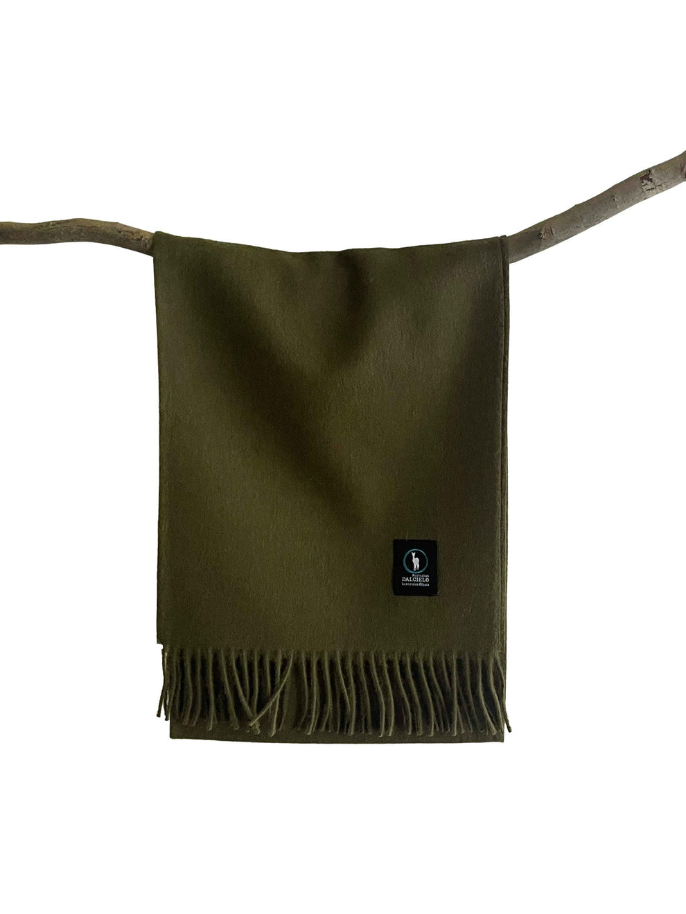Dalcielo Plain Alpaca Scarf