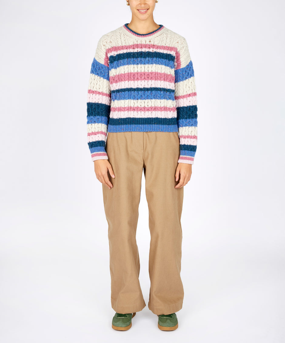 Irelands Eye The Maya Multi Coloured Jumper