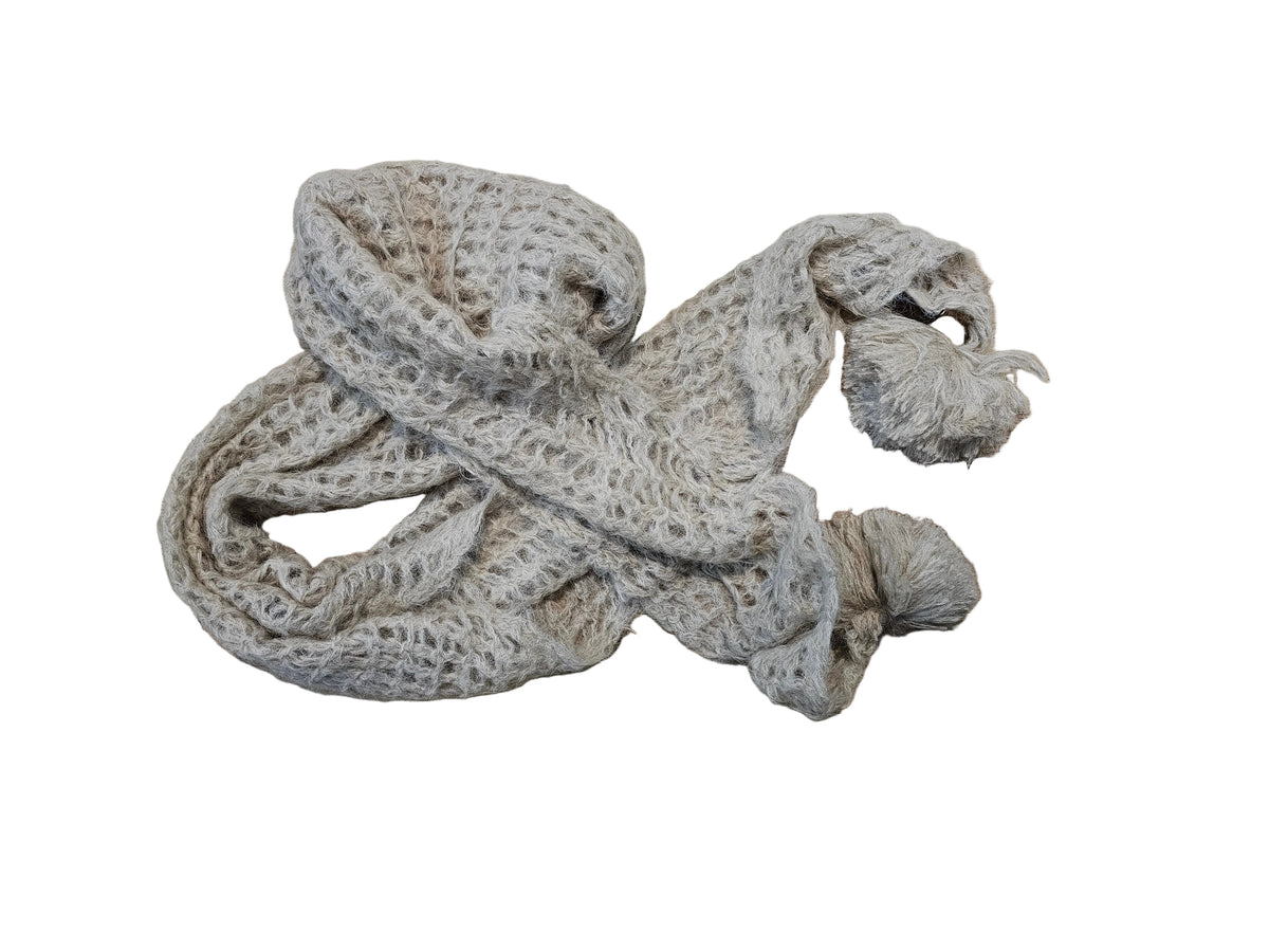 Little Alpaca Pom Pom Scarf