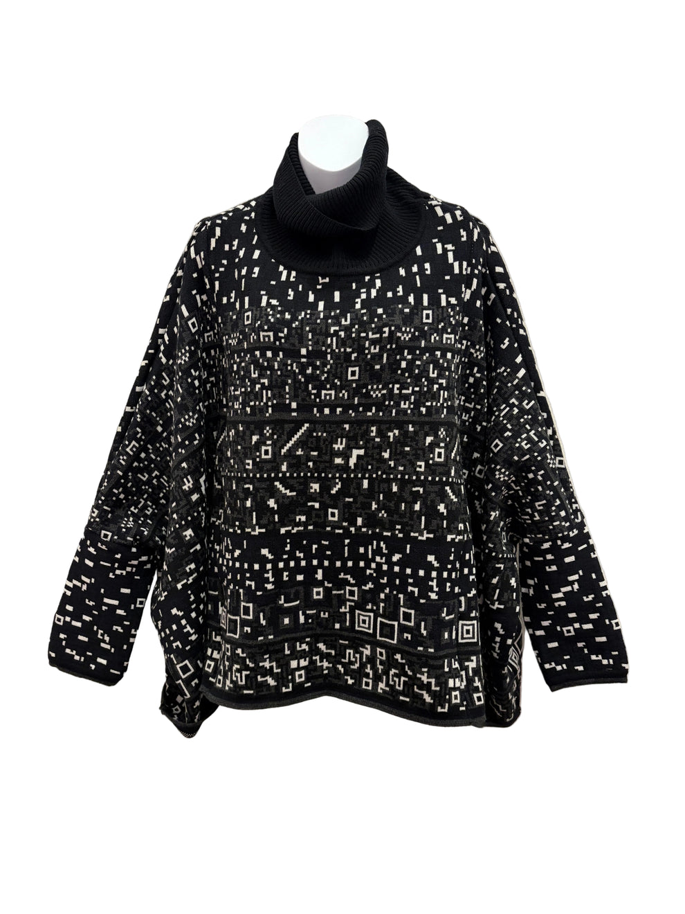 Wool Fool Fool Grid Wool Knit Sweater – Little Alpaca