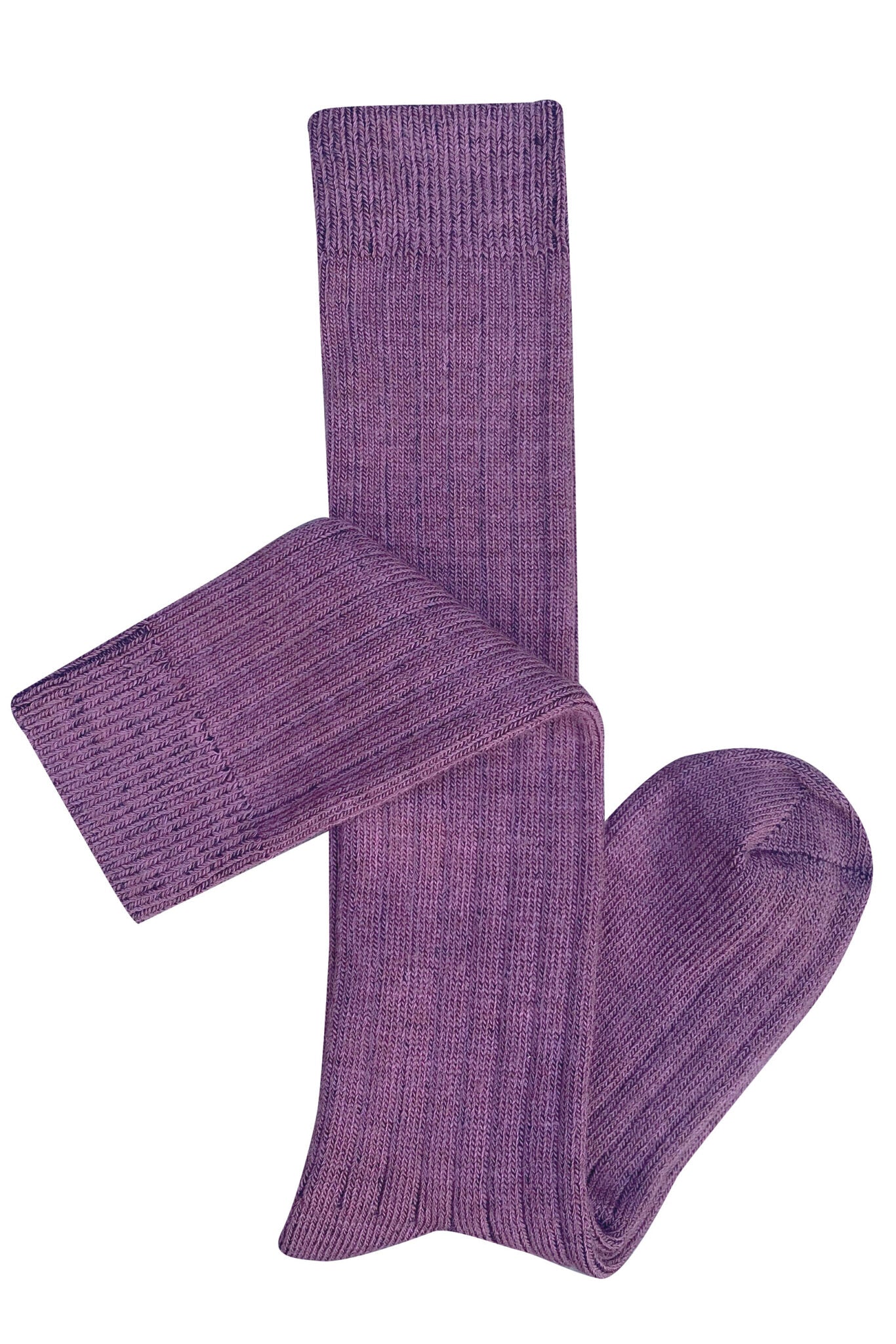 Tightology Long Merino Wool Ribbed Socks
