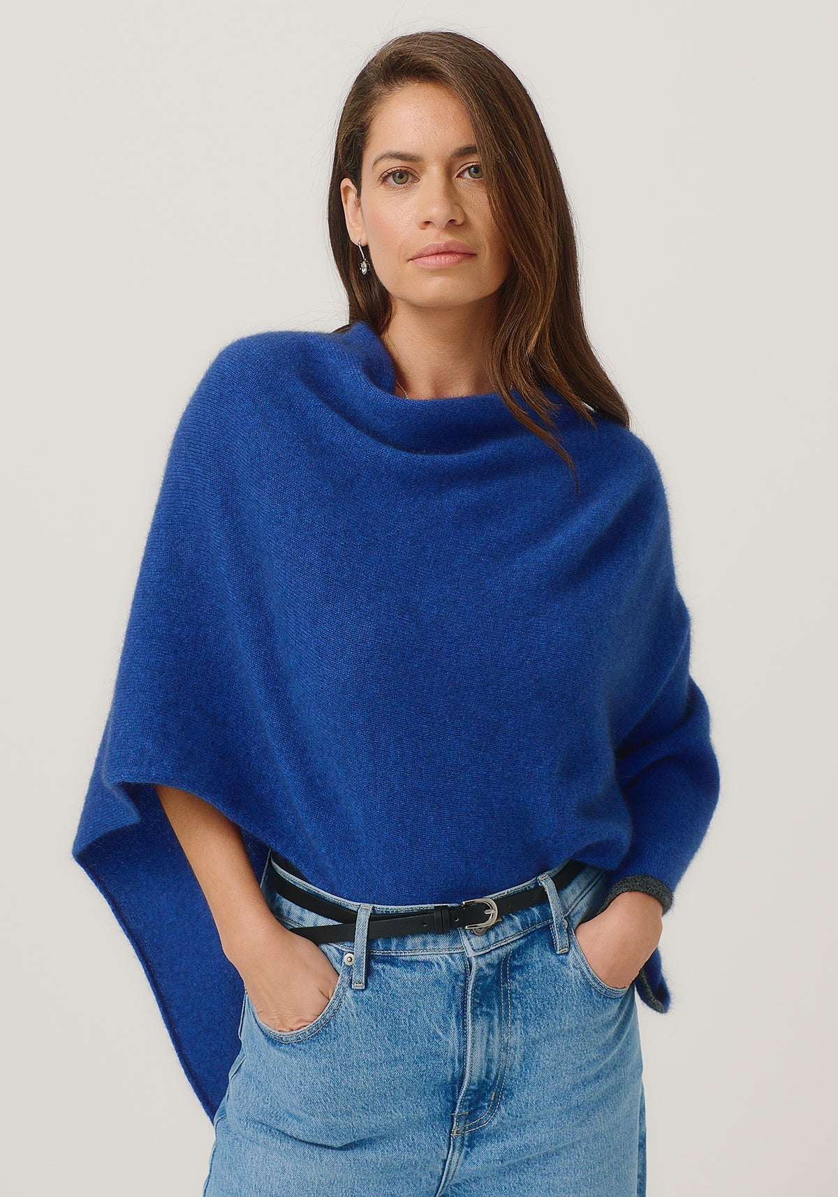 Merinomink Two Tone Poncho