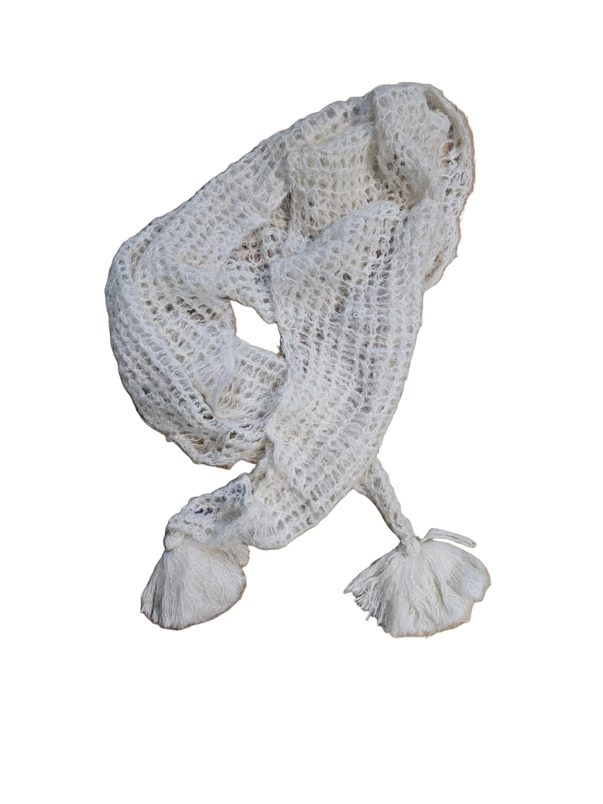Little Alpaca Pom Pom Scarf