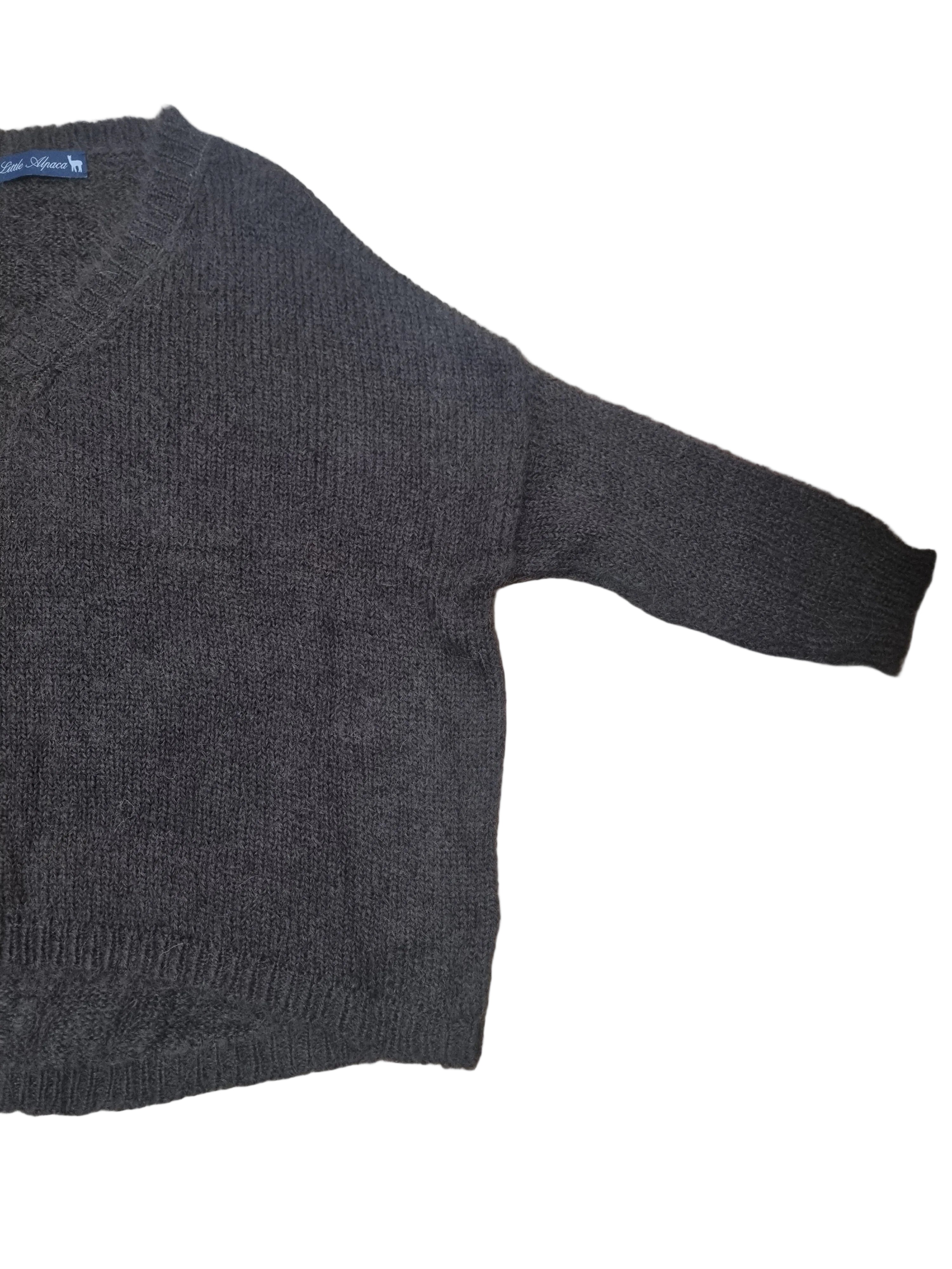 Little Alpaca Suri V Neck One-Size