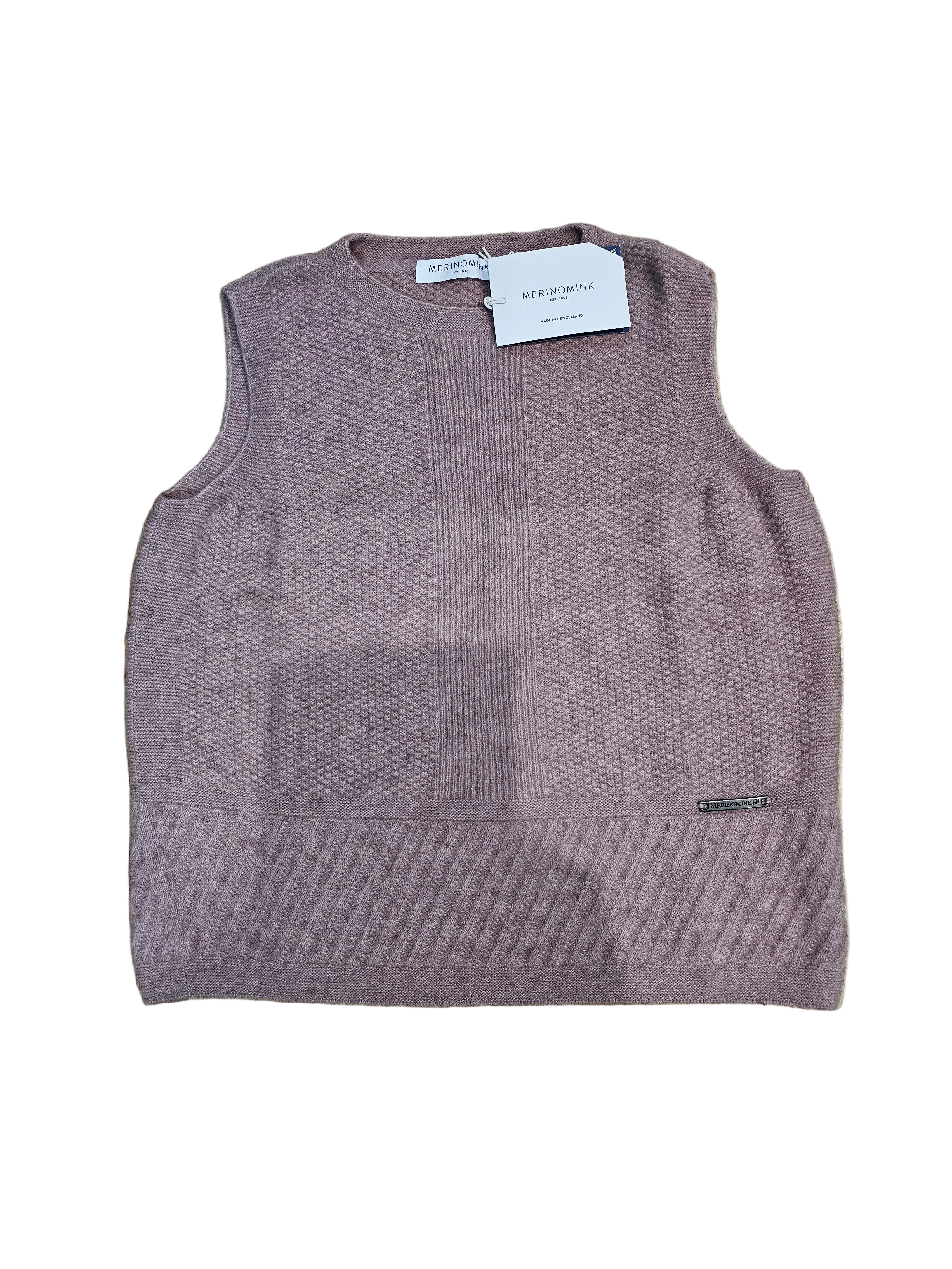 Merinomink Possum Merino Catlins Vest