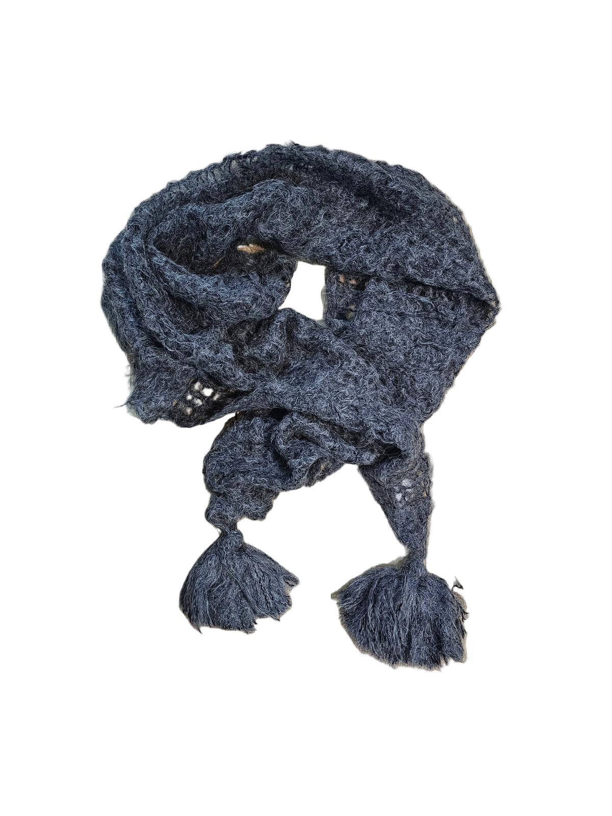 Little Alpaca Pom Pom Scarf