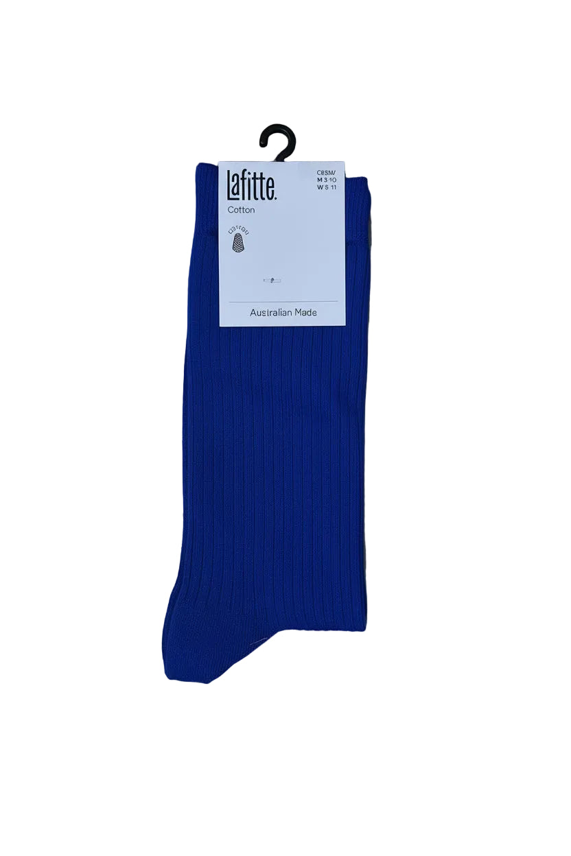 Lafitte Cotton Ribbed Socks