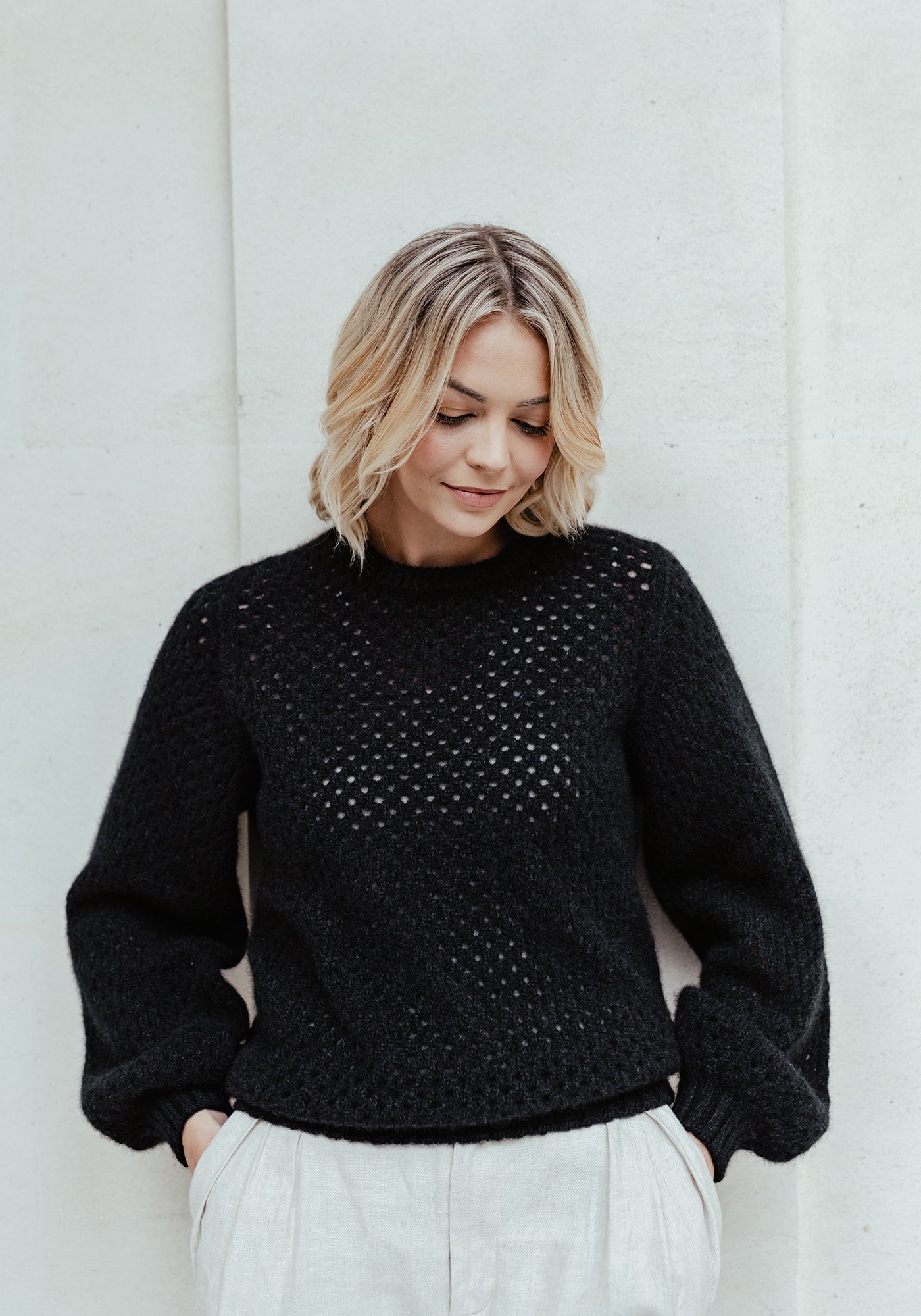Merino Mink Rosa Sweater