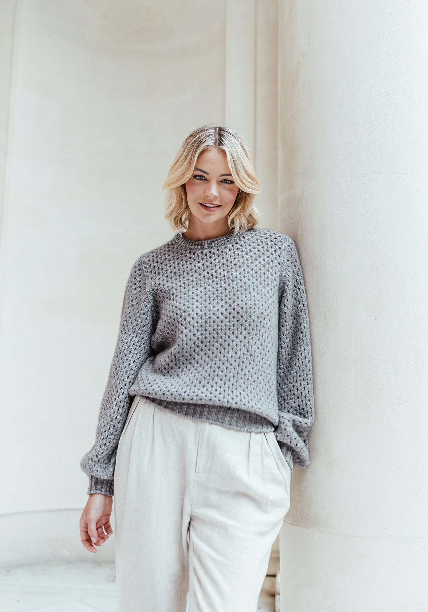 Merino Mink Rosa Sweater