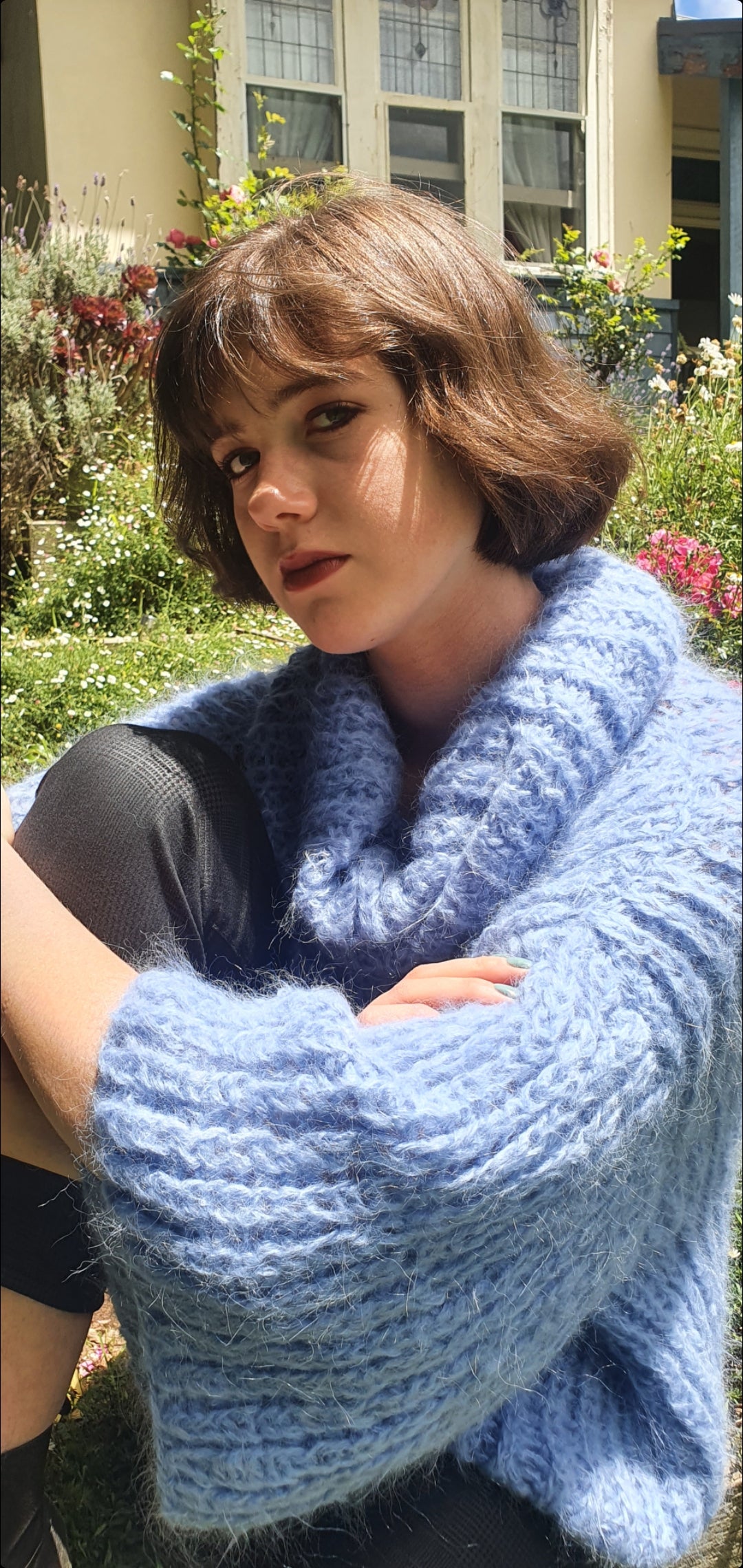 Amano Funnel Neck Suri Sweater by Lorena Laing