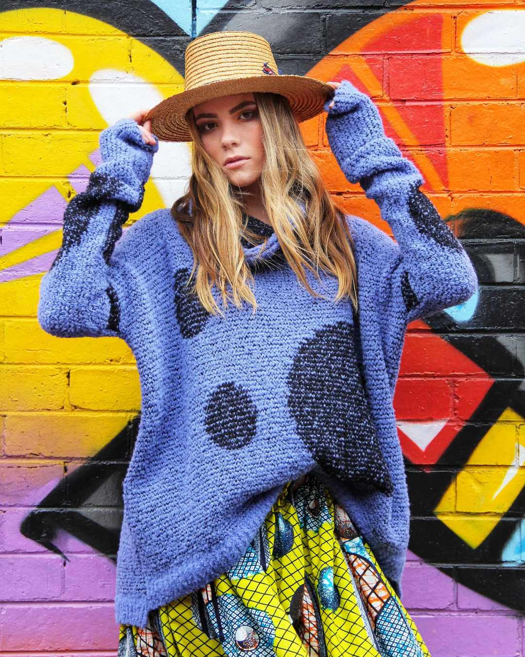 Lorena Laing Fabrica Spot Alpaca Sweater
