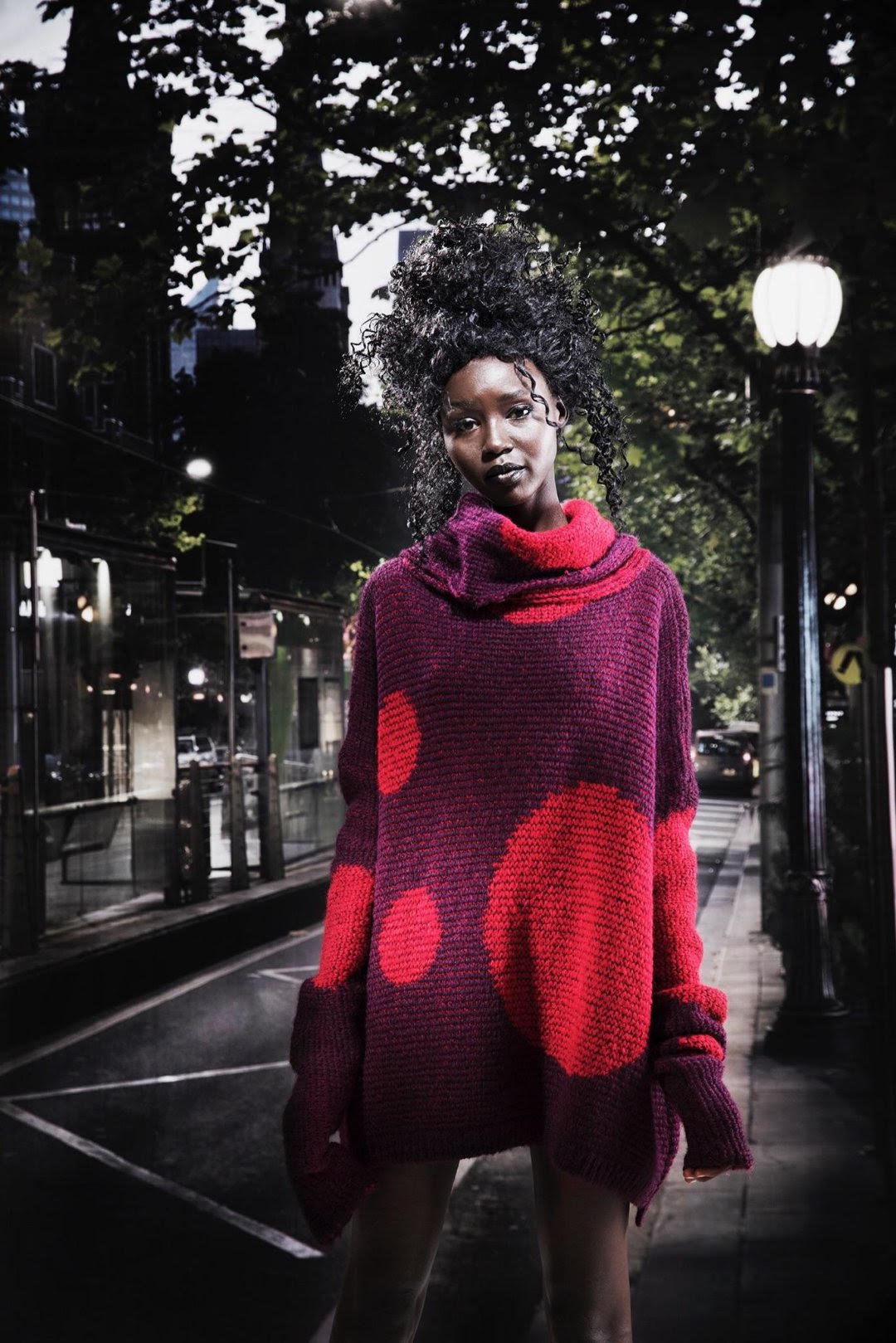 Lorena Laing Fabrica Spot Alpaca Sweater